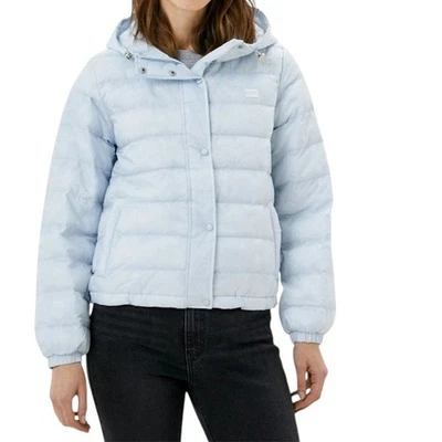 Levi's Doudoune Femme Légère Isolée Packable Bleu Taille S - Photo 1/4