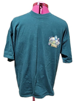 #ad XL Tee • Dark Green • Napa Auto Parts • Cast amp; Blast • Outdoors • Montana 139 $16.95