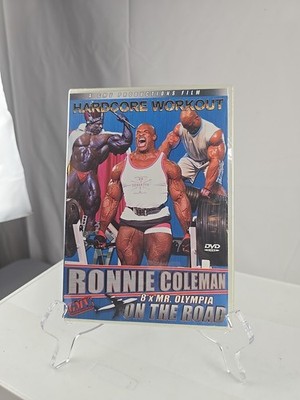 Ronnie Coleman: On the Road Hardcore Workout (DVD 2005) Bodybuilding Mr. Olympia