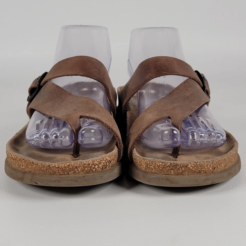 Босоножки Mephisto Helen Plus стринги коричневая лицевая кожа женские размер 39/8 - Изображение 3 из 4