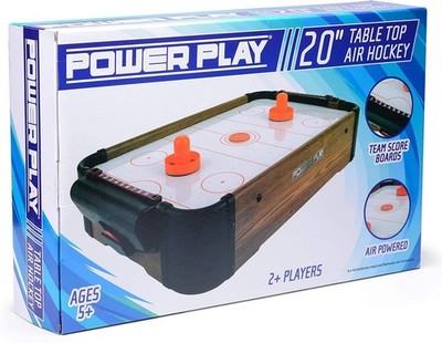 Airhockey Tischspiel 20 Zoll tragbar Mini Arcade schneller Spaß Kinder und Familie