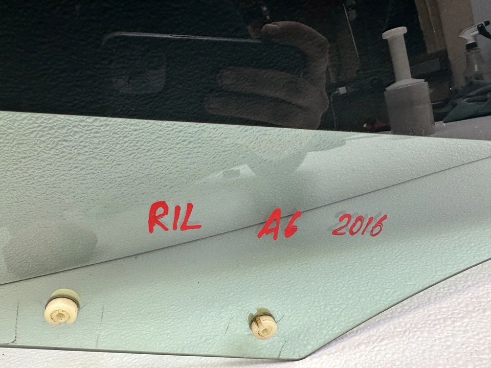 2012 - 2018 AUDI A6 S6 C7 REAR LEFT DRIVER SIDE DOOR WINDOW GLASS OEM - Image 3 of 3