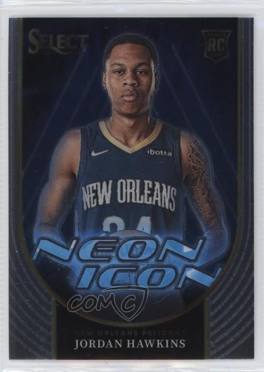 2023-24 Panini Select Neon Icons Jordan Hawkins #25 2l4