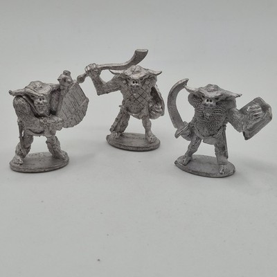 Vintage 1984 Grenadier Miniatures Fantasy Lords #115 Bugbears Set M40 M41 M42...
