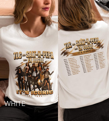 Unisex TLC Salt-N-Pepa Tour 2026 Shirt, It's Iconic Tour Tee
