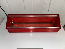 Custom Eurorack 104hp Birch Ply Case, Beautiful Translucent Red Finish