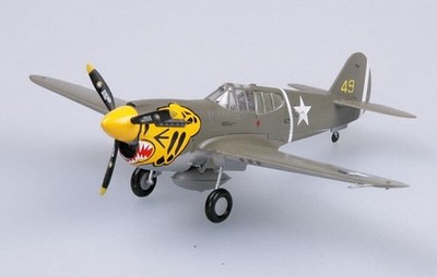 Easy Model 1:72 Scale P-40E Tomahawk 11FS 343FG 1942'' Model Kit