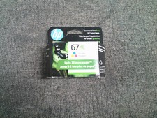 3YM58AN New Genuine HP 67XL Tri-color High Yield Ink Cartridge 03/2027