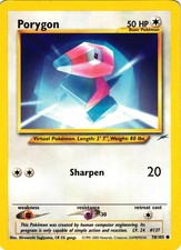 Pokemon TCG Porygon 78/105 Common Neo Destiny Unlimited DMG on eBay