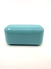 Tiffany Co. Glasses Case Hard Shell Clam Shell Authentic Pre Owned