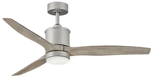60" Hinkley Hover Brushed Nickel Wet-Rated LED Smart Ceiling Fan - Picture 2 of 10