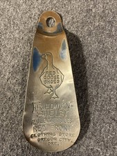 Vintage SHOE HORN Souvenir - Red Goose Shoes Friedman-Shelby Oregon City, OR