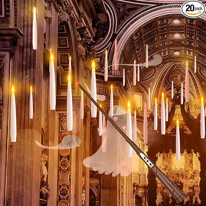 Плавающие свечи JMTONE с волшебной палочкой 20 шт Волшебные подвесные свечи FCHP-2-0 - Белый 6490₽