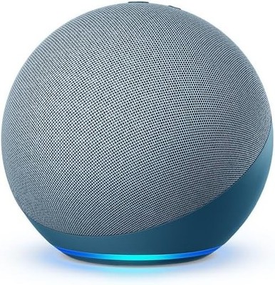 Amazon Echo (4th Gen) Smart Home Hub With Premium Sound Alexa Speaker Blue