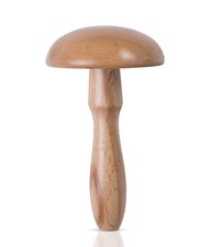 The Quilted Bear Darning Mushroom - Smooth Wooden Darner with Brown