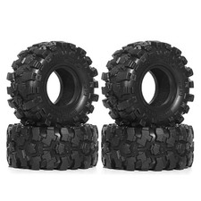 1.0 RC Crawler Tires Rubber Mud Slingers Tyres For 1:24 1:18 Rock Crawler Car
