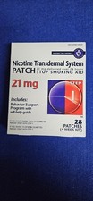 Habitrol 300023717 21mg Stop Smoking Patch - 28 Count