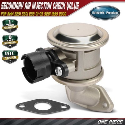 Secondary Air Injection Check Valve for BMW 525i 530i E39 01-03 528i 1999 2000