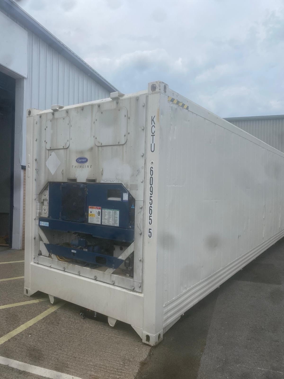 40ft Carrier refridgerated high cube reefer freezer/chiller shipping container