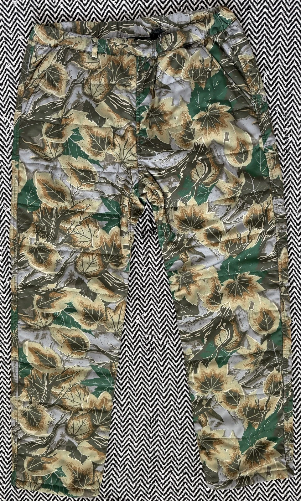 The Hundreds XL Woodland Print Snow Pants (36x30)
