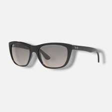 Ray Ban RB4154 Women's Black Rectangle Sunglasses 57-18-145