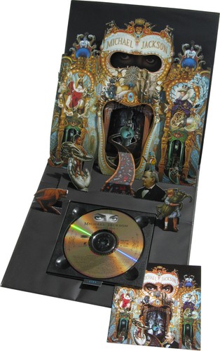 Michael Jackson Coffret DANGEROUS 3D 3-D Pack Pop-Up Edition CD Collector 1991 - Imagen 2 de 4