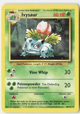 Ivysaur Lightly Played 1999 30/102 Uncommon Base Set Unlimited on eBay