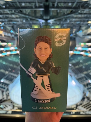 #ad #ad Carly CJ Jackson PWHL Seattle Torrent SGA Bobblehead 1 20 26 IN HAND $99.99