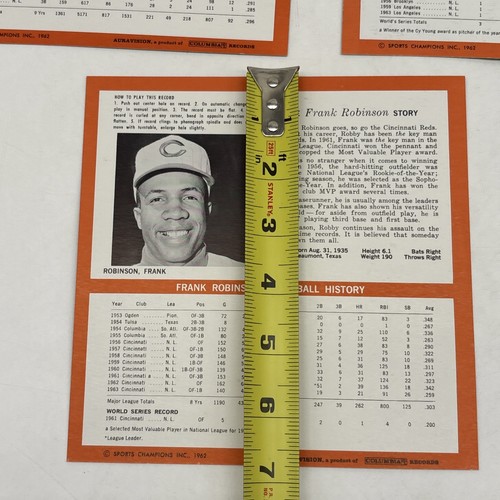 Vintage Three (3) 1964 Auravision Record Card Lot! - Picture 16 of 17