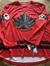 Canada Olympic Bauer Ice Hockey Jersey size L