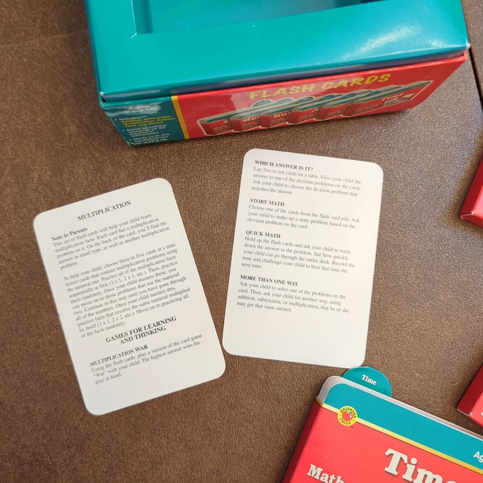 Math, Time, and Money Flash Cards by Vincent Douglas, Carson-Dellosa Publishing - Image 4 of 4