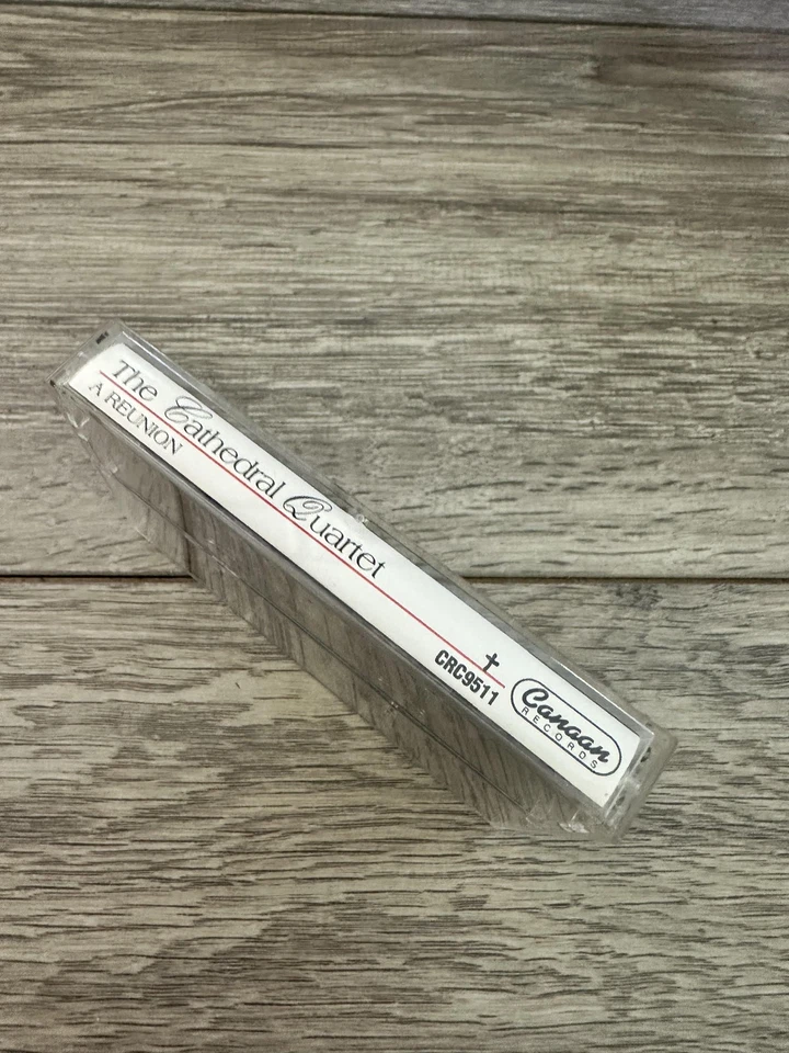 Vintage The Cathedral Quartet Cassette Reunion 1995 Gospel Canaan Records Test - Image 2 of 4