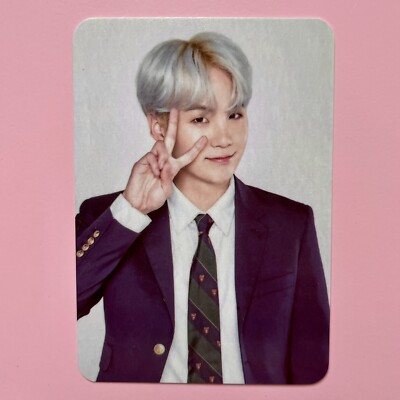 Unofficial BTS SUGA 4th Muster Happy Ever After Japan photocard. Yoongi Bangtan