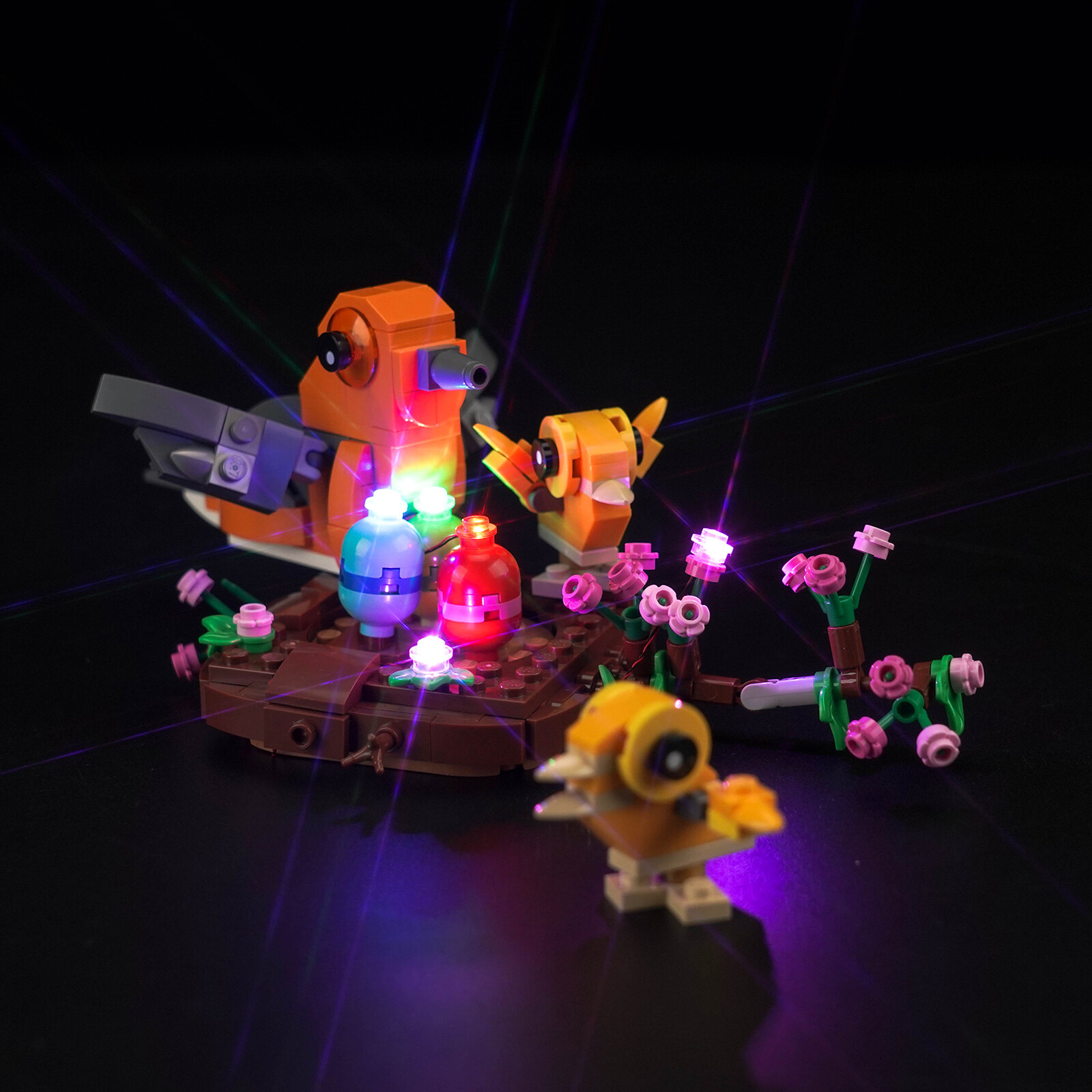 LocoLee Kit Luci LED per Lego 40639 Bird’s Nest foto 2
