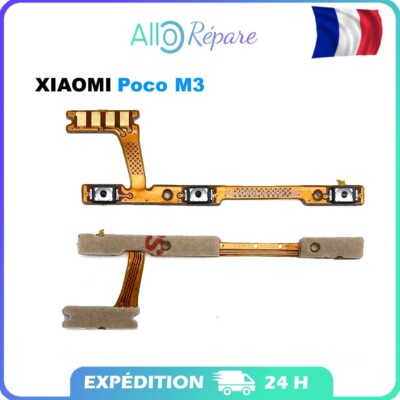 Nappe Bouton Power Volume Pour Xiaomi Poco X3 NFC/Poco X3 Pro Nappe