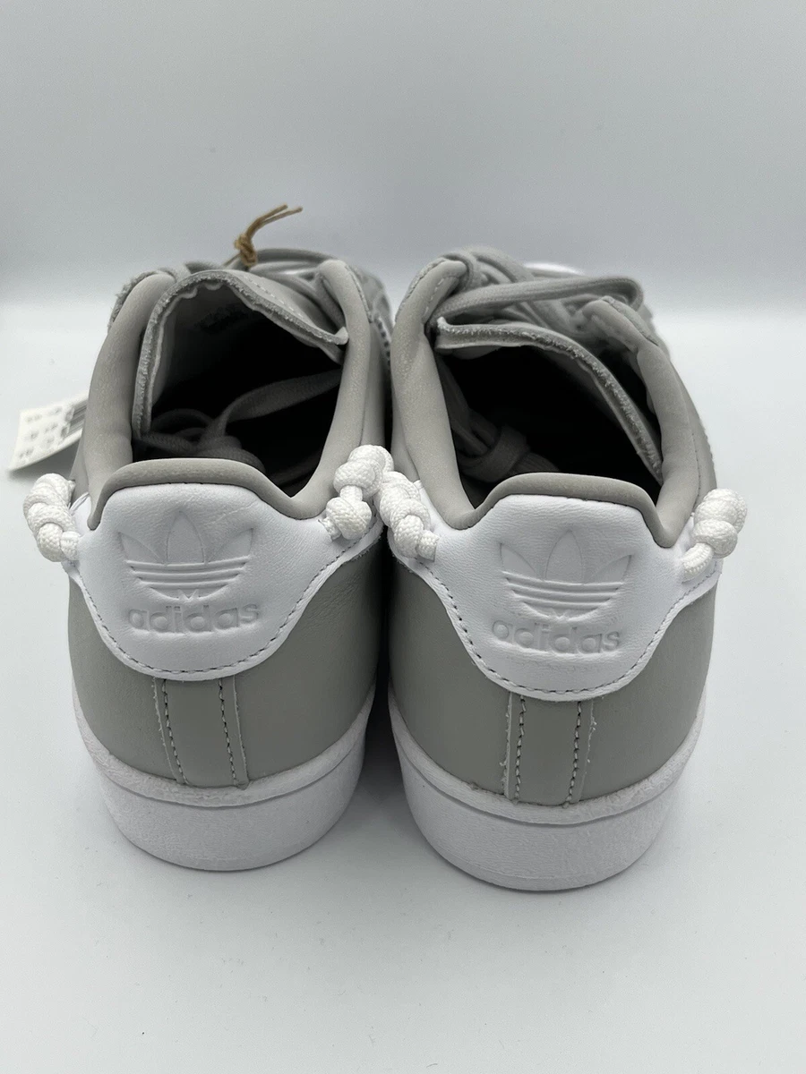 Size 6 adidas Superstar Knotted Rope Gray White 2022 eBay