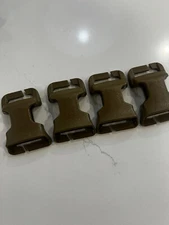 x4 ITW NEXUS GT QASM Buckle Coyote Brown Placard Chest Rig MOLLE Tactical DIY