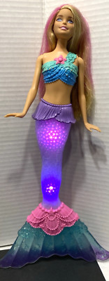 MATTEL Mermaid Barbie **DOLL ONLY** With Water-Activated Twinkle Light-Up Tail