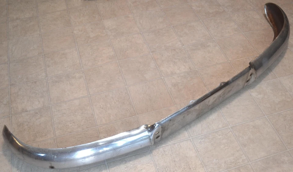 Buick Super & Roadmaster 1949 parachoques delantero cromado, serie original OEM 50/70 Foto 2 de 4