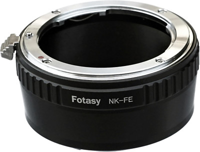 Manual F Mount Lens to E-Mount Adapter, NK E Mount Adapter, Compatible with Niko