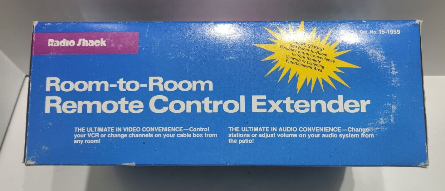 Vintage Radio Shack RoomToRoom Remote Control Extender Cat. No. 15