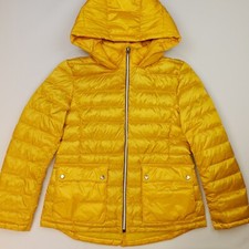DKNY Entendaunen Puffer Jacke LARGE Damen lei...