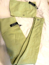SET ACTIVE 2 PIECE SCULPTFLEX LIME KIWI GREEN SET BANDEAU TOP  LEGGINGS S NWT
