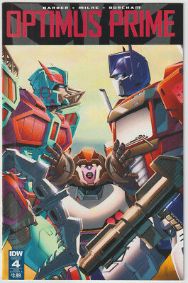 Optimus Prime #4 (Feb 2017, IDW), NM condition (9.4)