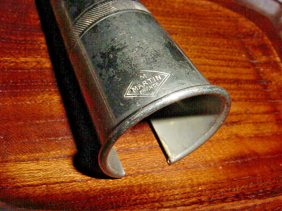 TAPA BOQUILLA SAXOFÓN TENOR EARLY MARTIN FRANCE AÑOS 50 Foto 2 de 4