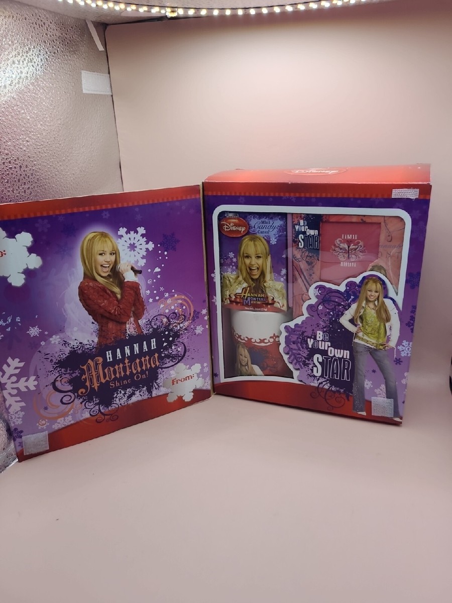 HANNAH MONTANA Vintage Sound Bites Gift Set Mug Frame Candy NEW