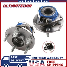 Pair Left+Right Front Wheel Hub Bearing w/ ABS For Chevy Impala Venture Pontiac