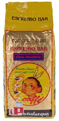 Kaffee PASSALACQUA Ibis Redibis - Espresso BAR - Pack 1Kg IN Körner