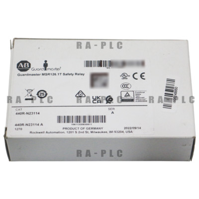 AB 440R-N23114 440R Single Function Safety Relays Fixed,Automatic/Manual Reset