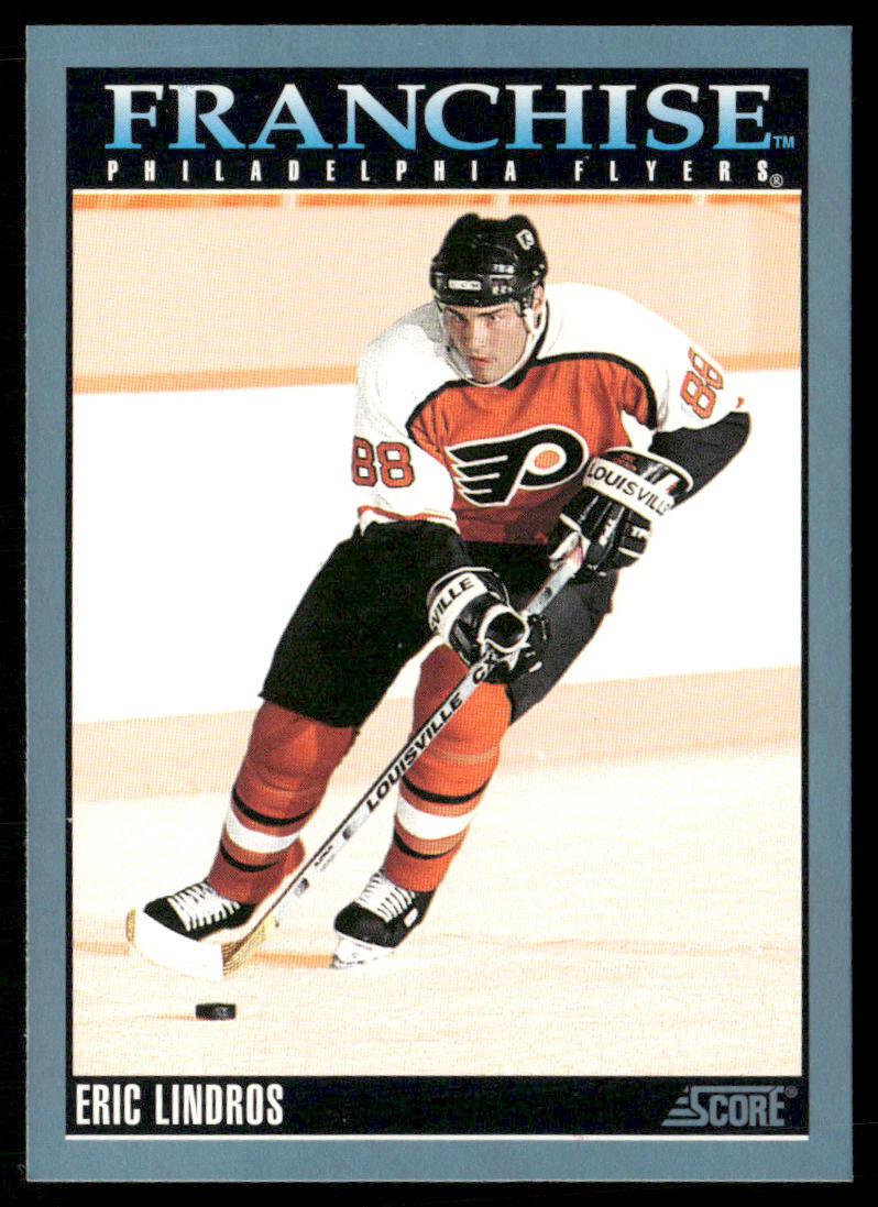 Eric Lindros 1992-93 Score Canadian #432 Philadelphia Flyers
